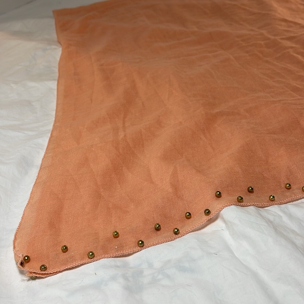 Pretty Peach Scarf